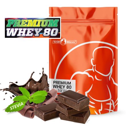 StillMass - Premium Whey 80 2 kg |Chocolate stevia