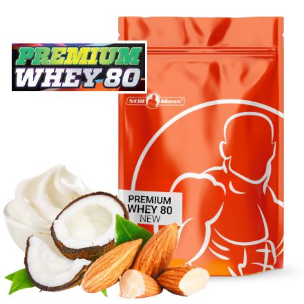 StillMass - Premium whey 80 1 kg |Almond coconut cream