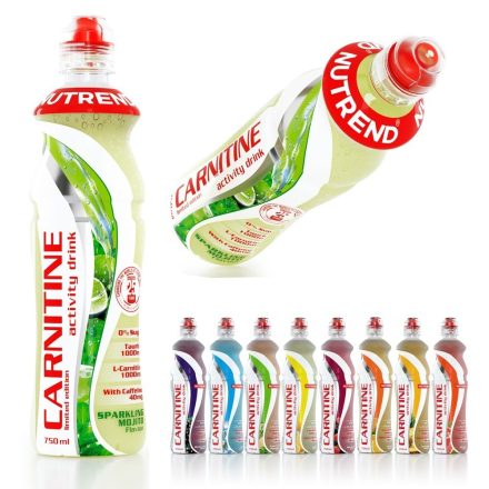 Nutrend Carnitine Activity Drink Koffeinnel - 8x750 ml - Mango-Coconut