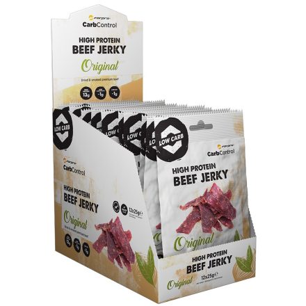 High Protein Beef Jerky - 12x25g - Original