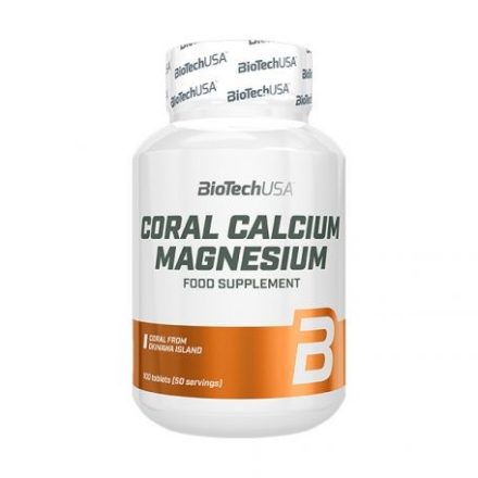 BioTech USA Coral Calcium-Magnesium 100 tabletta