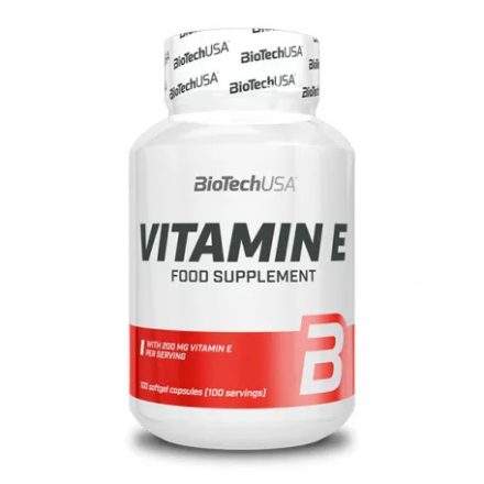 BioTech USA E-vitamin gélkapszula – 100db