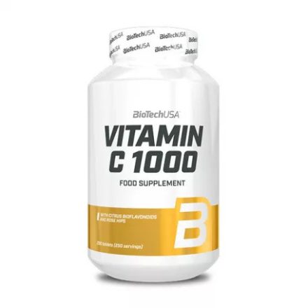 BioTech USA Vitamin C 1000 mg Bioflavonoidok 250 tabletta