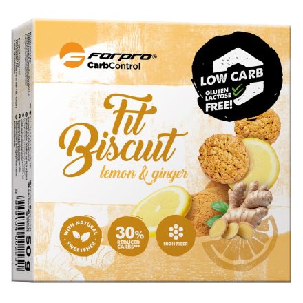 Forpro Fit Biscuit Lemon-Ginger 10x 50g