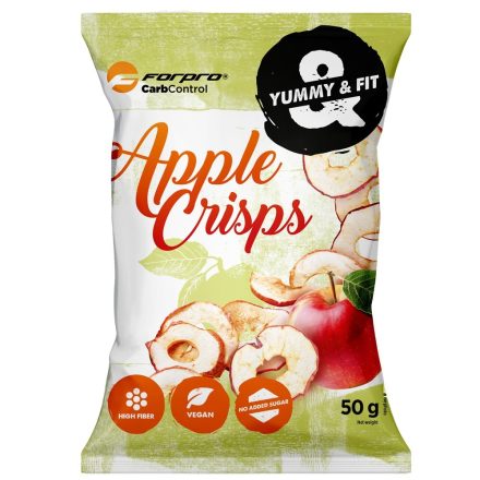 Forpro Dried Apple Crisps 15x50g 