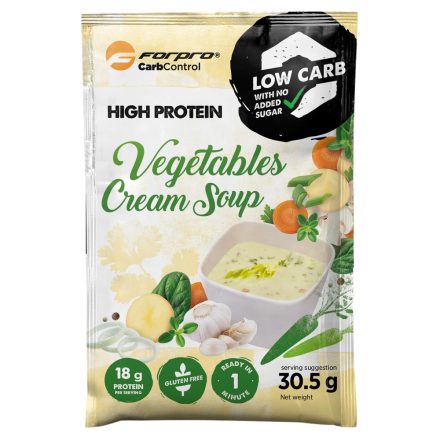 Forpro High Protein Soup Vegetables Cream - 30,5 g