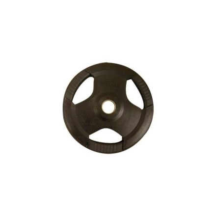 PL26 (30 mm) Fekete fogós gumírozott tárcsa - 10kg