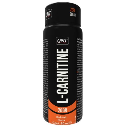 QNT L-CARNITINE 3000 shot - Red Fruit - 12x80 ml