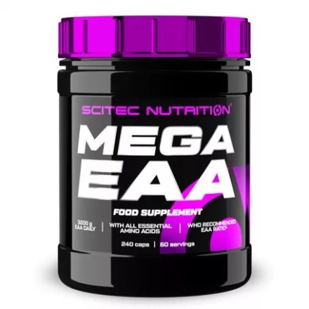 Scitec Nutrition Mega EAA (240 caps.) • esszenciális aminosavak