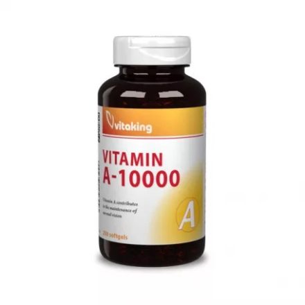 VitaKing A-Vitamin 10000NE 250 gélkapszula