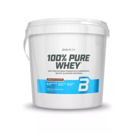 BioTech 100 % Pure Whey 4000g - mogyoró