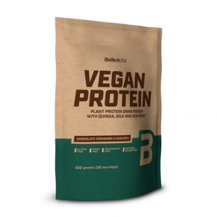 Biotech Vegan Protein - fehérje vegánoknak 500gr - Csokoládé-fahéj