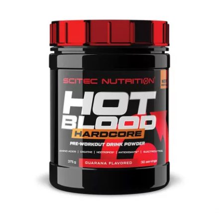 SCITEC NUTRITION HOT BLOOD HARDCORE (375G) - Red fruits