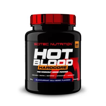 SCITEC NUTRITION HOT BLOOD HARDCORE (700G) - RED FRUITS